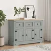 vidaXL Kredens Corona 112x43x78 cm lite drewno sosna Podgląd zdjęcia produktu 1