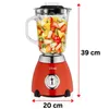 Zilan 60er Jahre Retro Standmixer Edelstahl Smoothie Maker Produktbild-Vorschau 5
