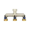 Wasserverteiler 3-fach 1" Messing Produktbild-Vorschau 3