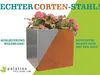 Palatino Pflanzgefäß Garten Dekoration Lotte Cortenstahl Produktbild-Vorschau 6
