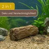 Aquarium Deko Höhle Baumstamm Einseitig Geschlossen Produktbild-Vorschau 2