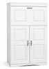 Sekretär Landhausstil weiß mdf Schreibtisch 78 x 36 x 124 Produktbild-Vorschau 2