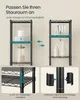 SONGMICS Standregal Metall, schmal, verstellbare Ablagen, Produktbild-Vorschau 4