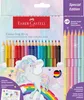 FABER-CASTELL Crayon de couleur Colour Grip Licorne 18+6 Voir les images du produit 1