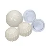 5er Set Teichdeko: 3x Schwimmkugeln Creme aus Keramik & 2x Produktbild-Vorschau 2