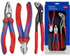 Set di pinze Knipex 3 pezzi 170 x 36 mm 1x0302180/1x7002160 Anteprima dell’immagine prodotto 14