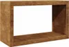 vidaXL Brennholzregal 100x40x60 cm Wetterfester Stahl Produktbild-Vorschau 2