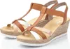 Rieker 61995-81 Schuhe Damen Plateau Keil Sandalen , Produktbild-Vorschau 52