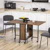 Klapptisch mobil 130x80x74 cm, Esstisch klappbar mit Produktbild-Vorschau 3