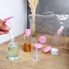 Intirilife Flaschen Set in ROSA TRANSPARENT – Mehrteiliges Produktbild-Vorschau 4