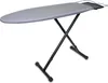 A studio shot of a gray ironing board with black legs against a white background. Náhled obrázku produktu