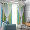 A living room scene with a chair and curtains. Produktbild-Vorschau