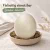 3 natürliche Straußeneier Deko-Eier, entleert, gereinigt & Produktbild-Vorschau 3