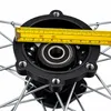 Dirtbike Komplettrad Pitbike Stahlfelge Ersatzreifen hinten Produktbild-Vorschau 6