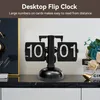 Retro-Flip-Uhr, Flip-Tischuhr, Flip-Schreibtischuhr, Produktbild-Vorschau 6