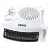 A white electric heater with a black grille and control knobs. Podgląd zdjęcia produktu