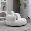Sweiko Lazy Sofa Durevole Comfort Lounger Alto Schienale Anteprima dell’immagine prodotto 10