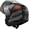 LS2 FF908 Strobe II Orion casque pliable, noir mat/gris, XL Voir les images du produit 6
