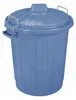 Curver Abfalleimer Oscar Tonne 23 ltr. 45 cm Ø35 cm blau Produktbild-Vorschau 1