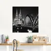 ARTland Glasbild Kölner Dom_schwarz-weiß Größe: 125x50 cm Produktbild-Vorschau 4
