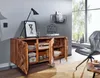 FineBuy Credenza in legno massiccio di Sheesham 145 cm con Anteprima dell’immagine prodotto 5
