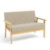 Iropro 2 Sitzer Sofa, Kleine Sofa mit Holzrahmen, Produktbild-Vorschau 11