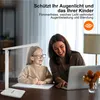 Schreibtischlampe LED Dimmbar Augenschutz,mit 5 Farben und Produktbild-Vorschau 6