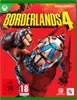 The image is a video game cover for Borderlands 4 on Xbox Series X. Produktbild-Vorschau