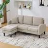 L-förmiges Ecksofa mit Chaiselo, 3-Sitzer-Sofa aus Produktbild-Vorschau 6