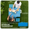 CASARIA® Camping Klapptisch Set mit 4 Stühlen Campingtisch Produktbild-Vorschau 6
