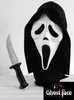 Ghostface Maske & Messer - Scream Set Halloween Produktbild-Vorschau 2