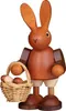 Hase mit Eierkorb natur (9,0cm) von Christian Ulbricht Produktbild-Vorschau 2