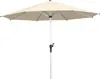 Anndora Alu Sonnenschirm Knickbar 3m rund Natural - Produktbild-Vorschau 3