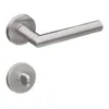 Gavroche Edelstahl Türgriffe Set WC/Bad Türklinken für Produktbild-Vorschau 1