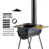 VEVOR Four à bois, 118 pouces, four de tente de camping en Voir les images du produit 1