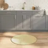 vidaXL Teppich Rund Hell Natur 80 cm Bambus Produktbild-Vorschau 2
