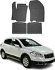 2013-2018 Suzuki SX4 S -Cross Fußmatten Gummi Schwarz 4 tlg Produktbild-Vorschau 1