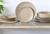 CreaTable Lava Stone Sand Tellerset 12-tlg Steinzeug Produktbild-Vorschau 14