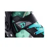 A close-up view of the upper part of a green and black inline skate. Anteprima dell’immagine prodotto