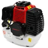 A close-up studio shot of a gasoline-powered string trimmer engine. Produktbild-Vorschau