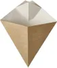Papstar Pommes-Spitztüten mit Dip-Ecke, Pappe "pure", Produktbild-Vorschau 1