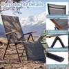 COSTWAY 2er Set Sonnenliege klappbar, Liegestuhl mit Produktbild-Vorschau 5