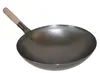 WOK PFANNE 35 cm runder Boden (Gas) Wokpfanne Gastronomie, Produktbild-Vorschau 4