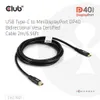 CLUB3D CAC-1561, 2 m, Mini DisplayPort, USB Typ-C, Stecker, Produktbild-Vorschau 3