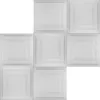 HEXIM Deckenplatten 50x50cm Styroporplatten weiß XPS Produktbild-Vorschau 2