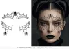 Face Art Glitzer Tattoo Sticker 13x15cm "Spinne" Produktbild-Vorschau 1