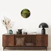 Wanduhr - Rund - Glasuhr - Wald Baum Natur - 30x30cm - Produktbild-Vorschau 7