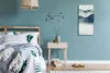 Wandkunst Leinwand Bild Uhr 30x60 Malerei Asiatisches See Produktbild-Vorschau 4
