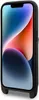 A black phone case with a phone inside is shown against a white background. Produktbild-Vorschau