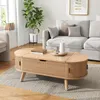 Table basse Merax, réglable en hauteur, avec 2 portes Voir les images du produit 4